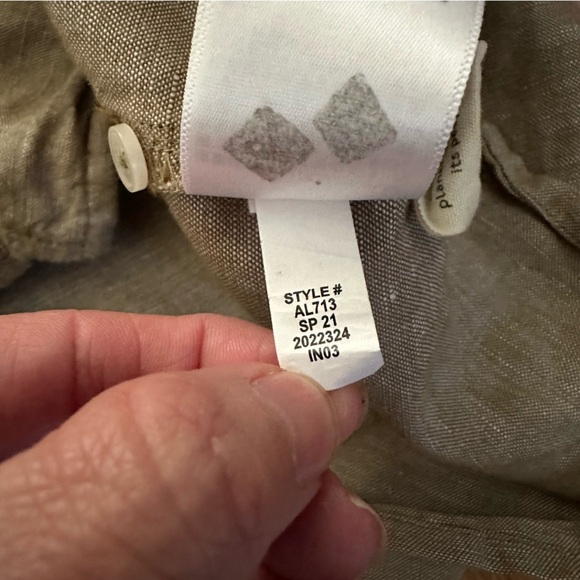 Madewell Linen Blend Alexandra Button Front Mini Unlined Dress Short Sleeve - Picture 8 of 11